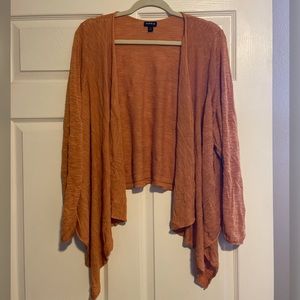 Torrid Orange Hi-Low Cardigan (Size 5)